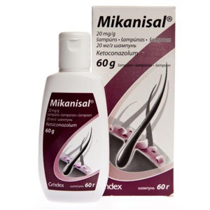 Mikanisal šampoon 20mg/g, 60g toote pilt