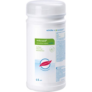 MIKROZID sensitive wipes Jumbo Desinf.MP+Flä.Dose Produktbild