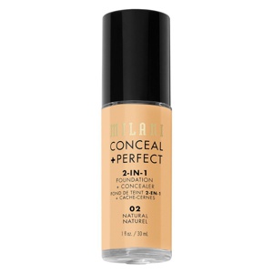 Milani Cosmetics 2-in-1 Foundation + Concealer Natural produktbillede