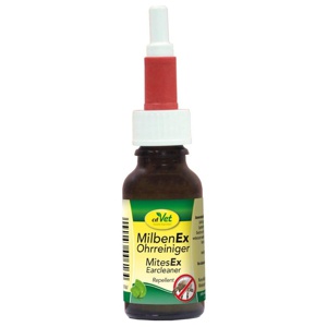 MilbenEx Ohrreiniger vet. (für Tiere), 20 ml Flüssigkeit Produktbild
