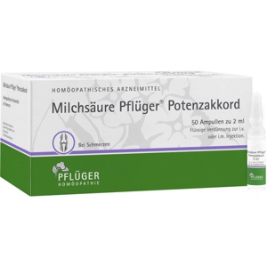 MILCHSÄURE Pflüger Potenzakkord Inj.-Lsg.Amp. Produktbild