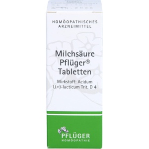 MILCHSÄURE Pflüger Tabletten Produktbild