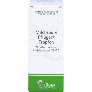MILCHSÄURE Pflüger Tropfen Produktbild