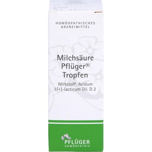 MILCHSÄURE Pflüger Tropfen Produktbild
