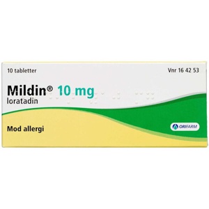 Mildin 10 mg - 10 tabletter produktbillede