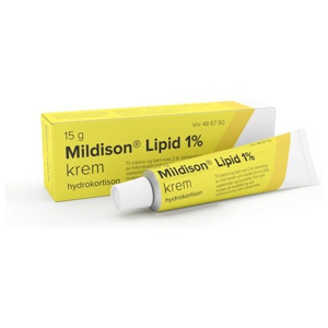 Mildison Lipid 1 % krem 15 g produktbilde