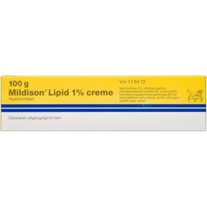 Mildison Lipid Creme 10 mg/g 100 g produktbillede