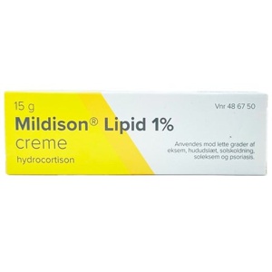 Mildison Lipid Creme 10 mg/g 15 g produktbillede