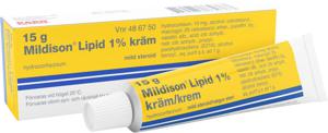 Mildison Lipid, kräm 1 %, 15 g produkt bild