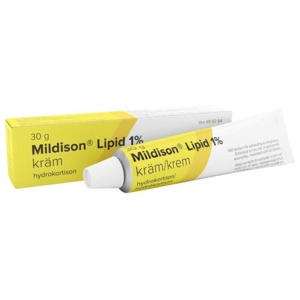 Mildison Lipid, kräm 1 % 30 g produkt bild