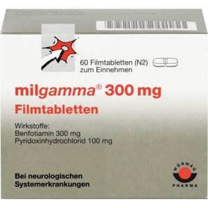 MILGAMMA 300 mg Filmtabletten Produktbild
