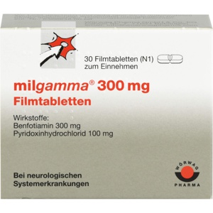MILGAMMA 300 mg Filmtabletten Produktbild