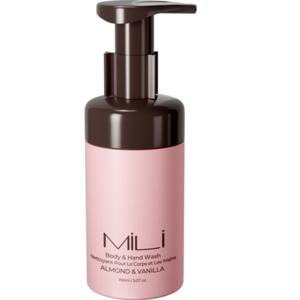 MILI Cosmetics Body & Hand Wash Almond & Vanilla 150 ml produkt bild