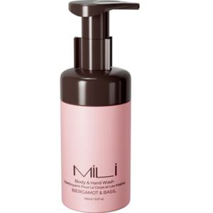 MILI Cosmetics Body & Hand Wash Bergamot & Basil 150 ml produkt bild