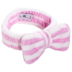 MILI Cosmetics Hair Band Stripe Pink produkt bild