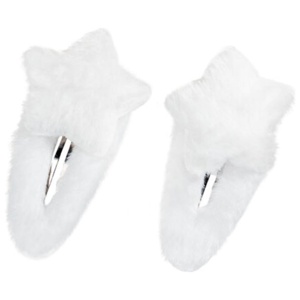 MILI Cosmetics Hair Pin Star White 2 st produkt bild
