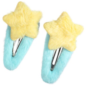 MILI Cosmetics Hair Pin Star Yellow 2 st produkt bild