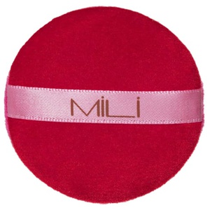 MILI Cosmetics Powder Bake Puff Round Red produkt bild