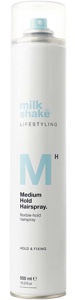milk_shake Lifestyling Medium Hold Hairspray 500 ml produktbilde