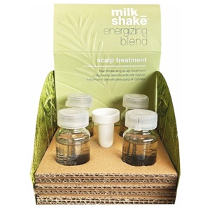 milk_shake set Energizing Blend leave-in scalp treatment lotion förtjockande 4 st. 12 ml (för kvinnor) produkt bild