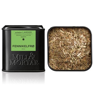 Mill & Mortar Fennikelfrø Hel Økologisk   40 g produktbillede