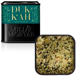 Mill & Mortar Grøn Dukkah Mandler m. grøn pistacie Ø 75 g produktbillede