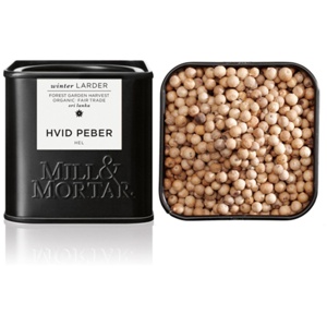 Mill & Mortar Hvid Peber Hel 35 g produktbillede