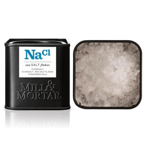 Mill & Mortar Pyramidesalt Saltflager   70 g produktbillede