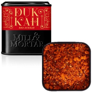 Mill & Mortar Rød Dukkah Mandler m. Sød, Røget Paprika   75 g produktbillede