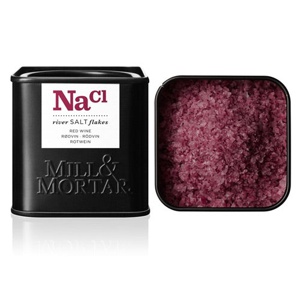 Mill & Mortar Rødvinssalt I Flager   80 g produktbillede