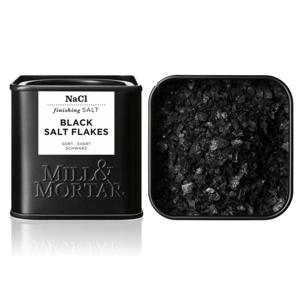 Mill & Mortar Black Salt I Burk - 80 g produkt bild