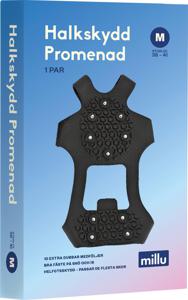 Millu Halkskydd Promenad M 1 par + 10 dubbar produkt bild