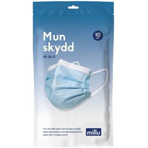 Millu Munskydd IIR Blå 10 st produkt bild