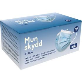 Millu Munskydd IIR Blå 50 st produkt bild