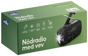 Millu Nödradio med vev produkt bild