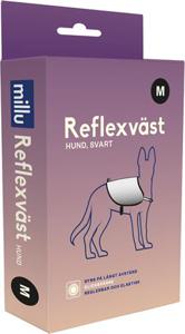 Millu Reflexväst Hund Svart M produkt bild