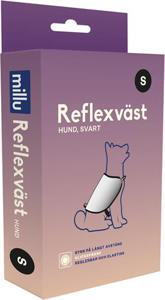 Millu Reflexväst Hund Svart S produkt bild