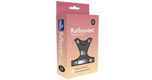 Millu Reflexväst Löpning Svart One-size produkt bild