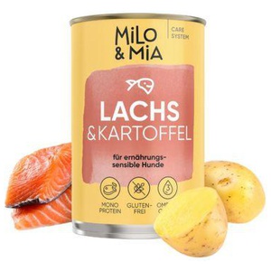 Milo & Mia Lachs & Kartoffel 6x400 g Produktbild