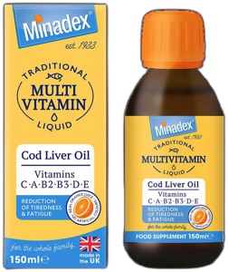 Minadex Multivitamin Liquid 150ml product image