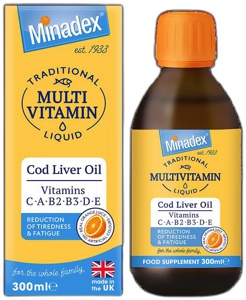 Minadex Multivitamin Liquid 300ml product image