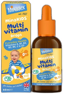 MinaKIDS Multivitamin Drops 60ml product image