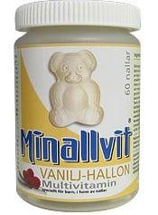 Multivitamin vanilj/hallon 60 tabletter produkt bild