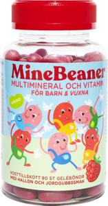 MineBeaner Mineraler och vitaminer, 90 st produkt bild