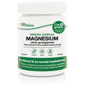 Mineral Komplex - Magnesium - 60 tabletter produktbillede