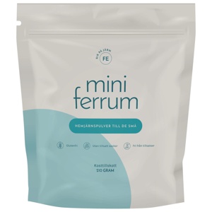 MINI+ Hemjärnspulver 210g Mini Ferrum produkt bild