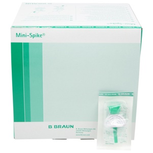 Mini Spike Opptrekkskanyle m/ Bakteriefilter 50 stk produktbilde