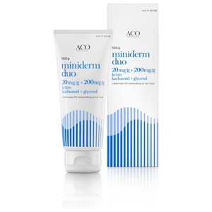 Miniderm Duo, kräm 20 mg/g + 200 mg/g, 100 g produkt bild