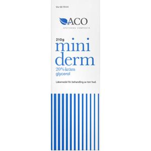 Miniderm Kräm 20% glycerol 210g produkt bild