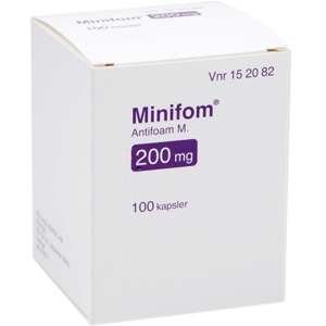 Minifom 200 mg kapsler 100 stk produktbilde